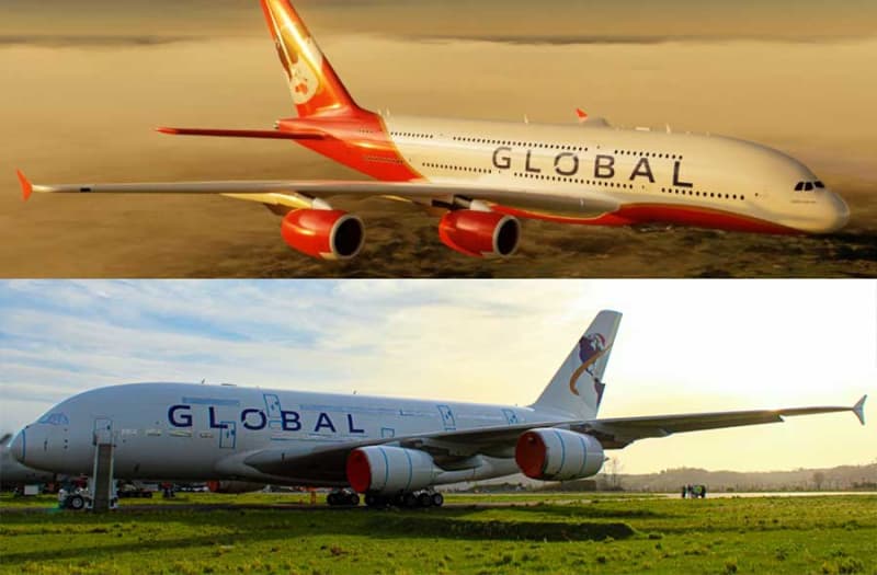 グローバル・エアラインズ、エアバスA380型機を購入　4機導入計画、日本就航計画も