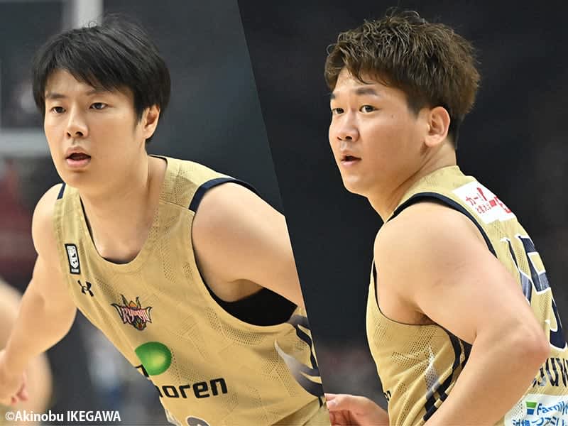 Hayatoshi Maki and Keishi Matsuwaki…The “wings” of the Ryukyu Golden Kings who stood in the way of Chiba J.