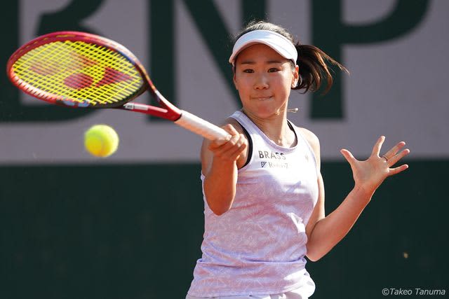 Hibi Nao takes the lead in the final set but loses narrowly without being persistent.She failed to break through the first match in the same tournament for the first time in two years [French Open]