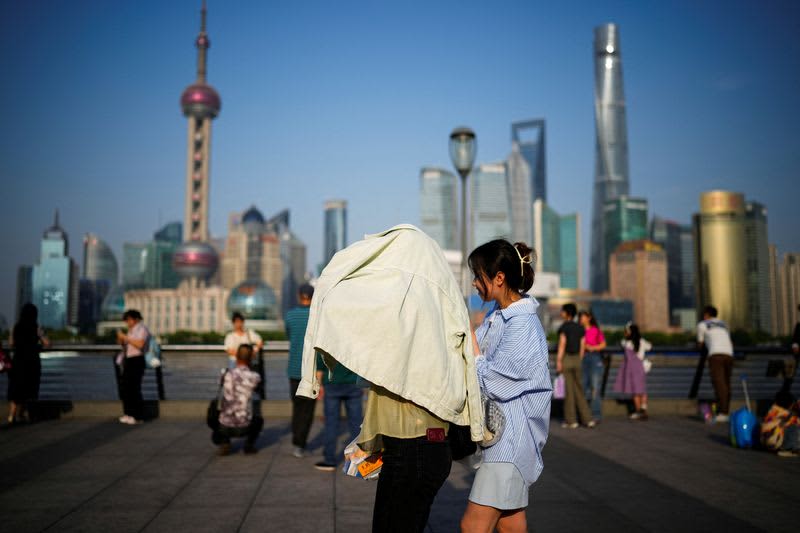 上海、5月として約100年ぶりに36度超え　南部でも高温予報
