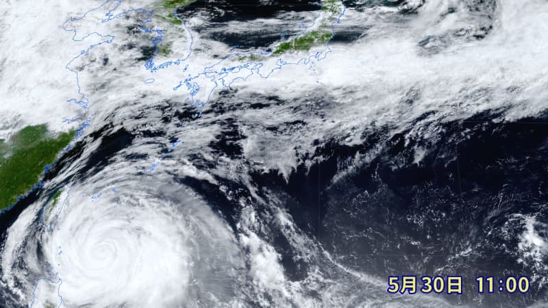 九州南部が梅雨入り　昨年より11日早く