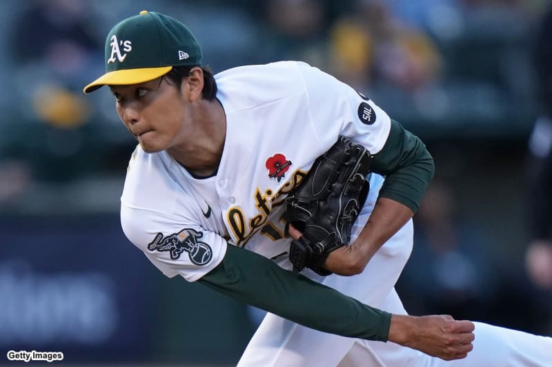 Shintaro Fujinami, solo hit is also the first hold record Athletics' losing streak stops at 11