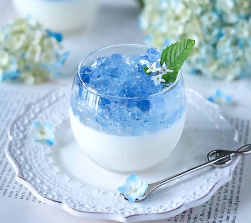 Enchanted ♪ Let's make a wonderful "#hydrangea sweets"!