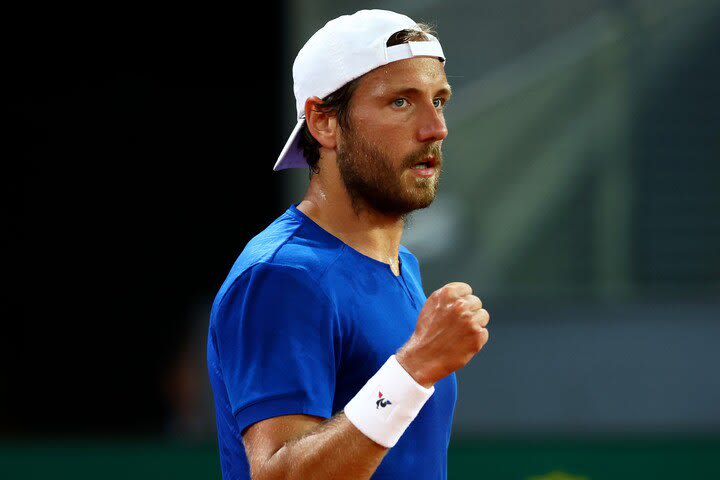 Aiming to recover from injury, Pouille makes it through the first round of the French Open!Win the rematch of the qualifying final "Play against the same opponent in XNUMX days...
