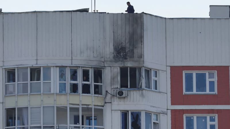 モスクワにドローン攻撃、建物などに被害　ロシアはウクライナを非難