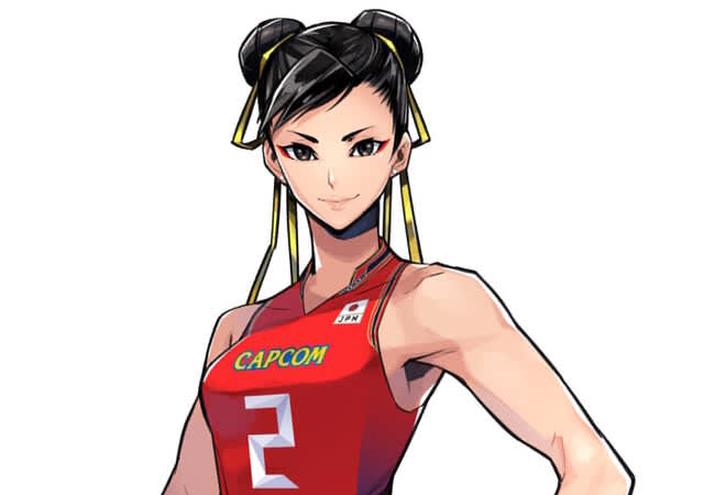 What thighs! "Street Fighter" Chun-Li's "volleyball player costume" is simply amazing