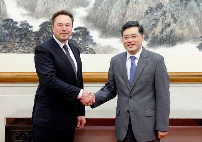 Musk to meet with Chinese foreign minister, may visit factory in Shanghai