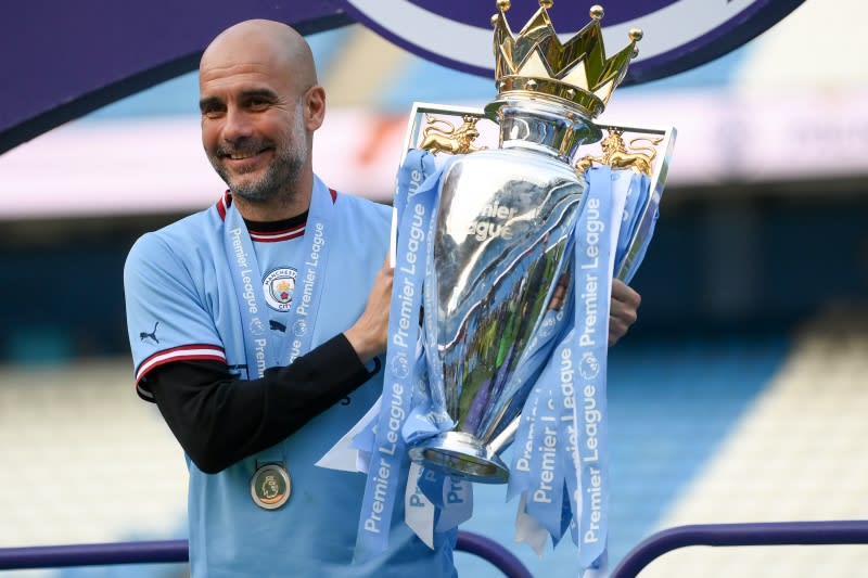 Pep wins 3rd straight Premier League Manager of the Year! …for the fourth time, ahead of Arteta and De Zerbi