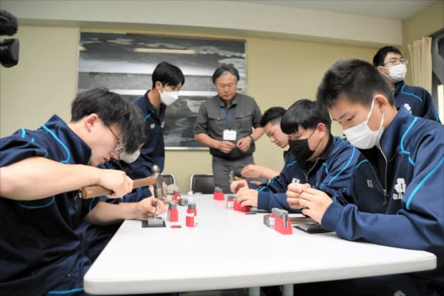 Hands-on manufacturing experience at the “Techno Academy Visiting Class” Soma Agricultural High School in Minamisoma City, Fukushima Prefecture