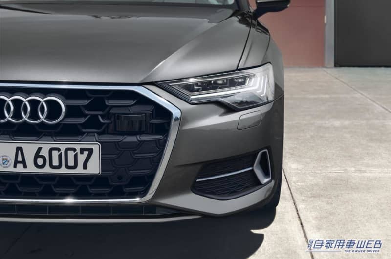 An updated model of the Audi A6/A7 has appeared in Europe.Redesigned radiator grille