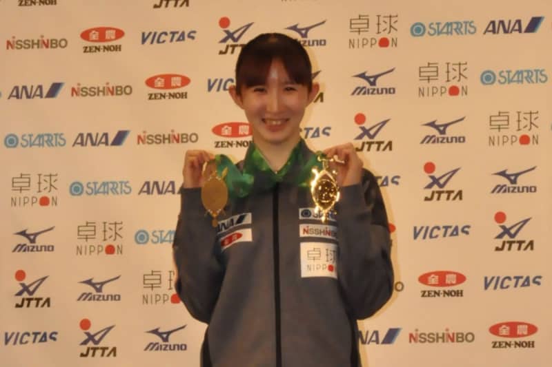 [Table tennis] Hina Hayata won two medals at the world championships, but "there are many things that must be done"