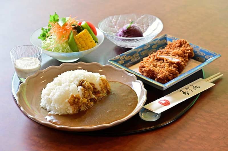 Ryuo Souta Fujii's lunch is the auspicious "Katsu Curry".