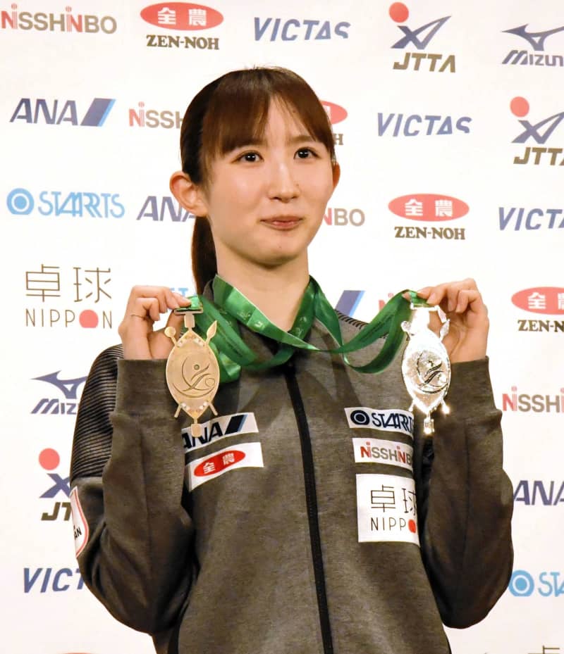 Hina Hayata Distinguished Service Bronze is also a sense of crisis "I was confronted with the reality that there is still a top" The day after returning to Japan's national table tennis team