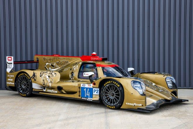 Nielsen has released a special livery to celebrate the 100th anniversary of Le Mans.Golden specifications depicting past winning cars and drivers