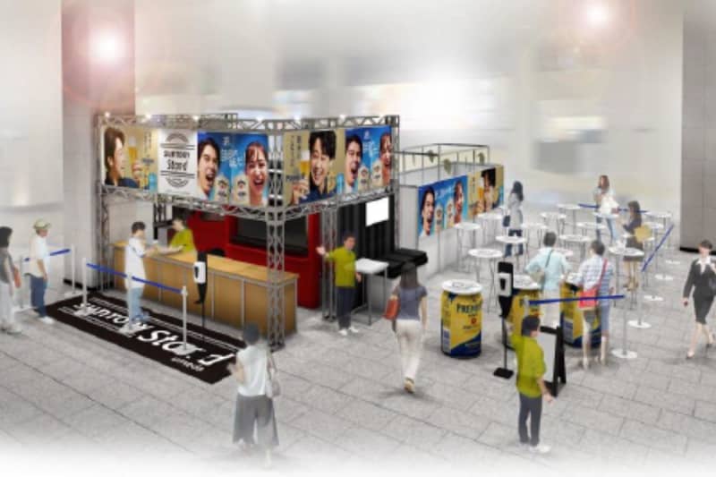 [Limited Time Offer] At Hankyu Osaka Umeda Station!The birth of a stand where you can enjoy Suntory draft beer