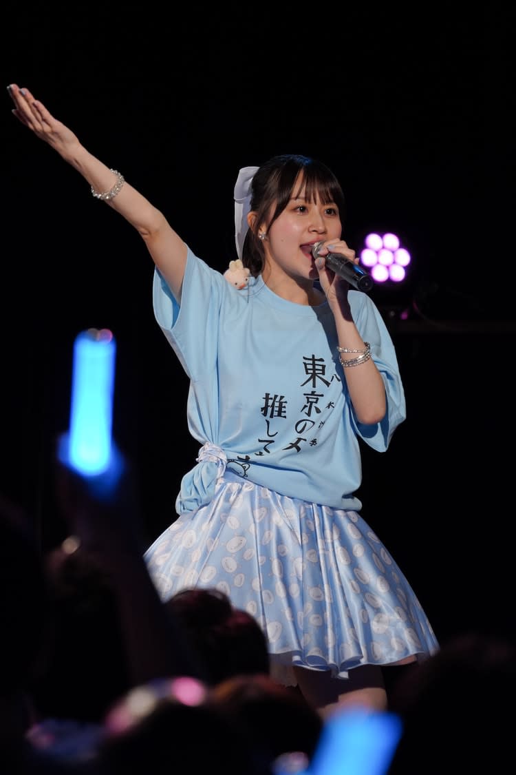Saki Yagi [Live Report] Delivering a performance full of idol love while incorporating live verification and direct talks...