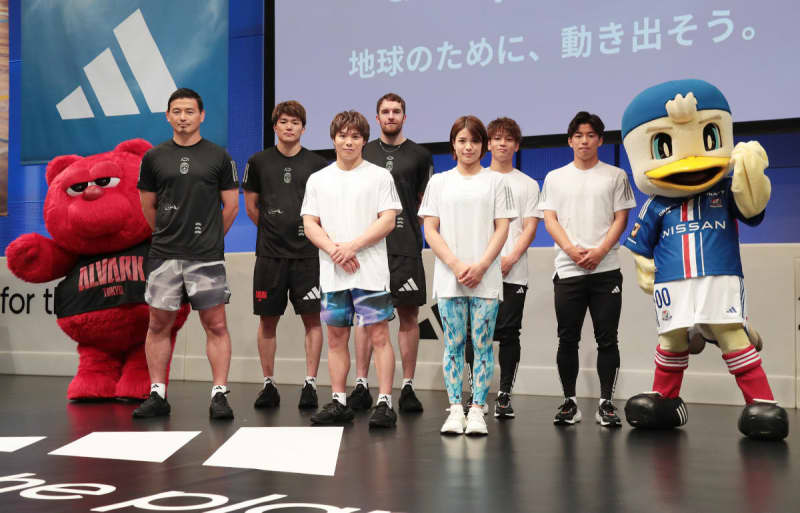 Katsuya Nagato & Minatsu Yoshio of Yokohama FM compete against Alvark Tokyo in table tennis! ?Adidas event with global scale …