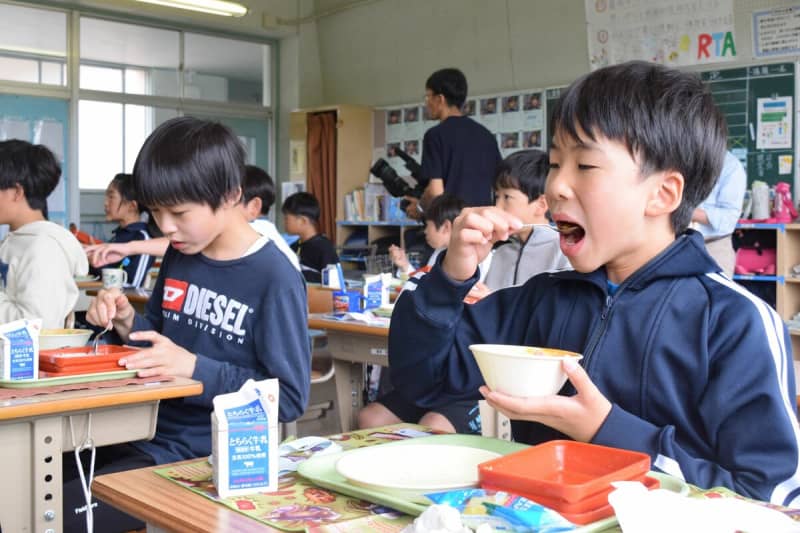 G7 Summit special menu school lunch start Taste 7 countries with cuisine Nikko
