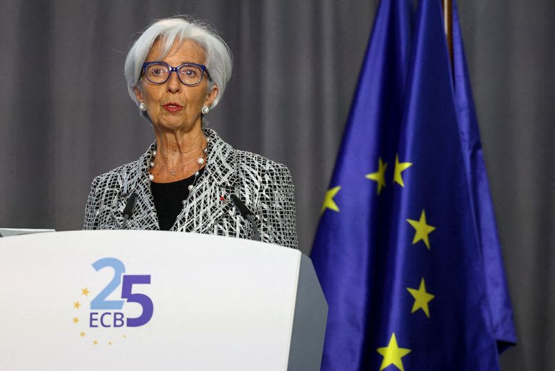 ECB needs more tightening, inflation too high: Lagarde