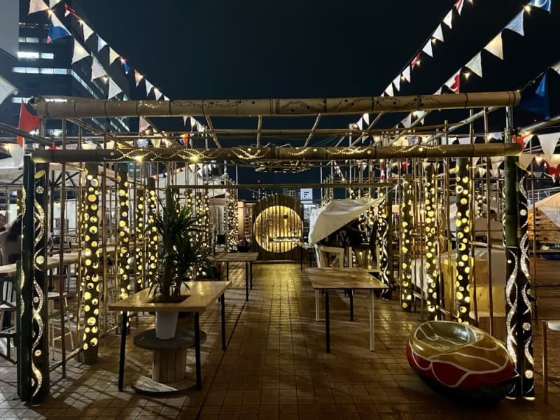 Sendai Mitsukoshi's beer garden is back for the first time in four years!I went to Jozenji Beer Park