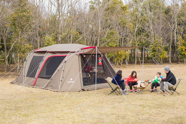 "It's too efficient!" The charm of a two-room tent is irresistible...!Why is everyone raving about it?