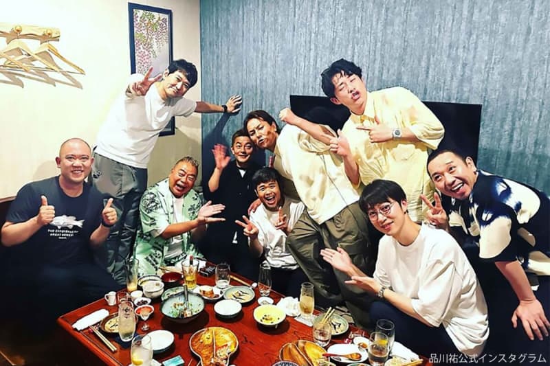Yu Shinagawa, a send-off party with fellow entertainers before going to the United States "Gorgeous members" "It looks like it's going to be really fun"