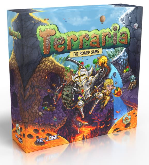 "Teraria" is now a board game!A cooperative adventure that incorporates elements of the original-Coming soon Crowdfunding…