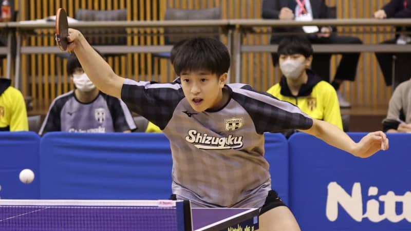 Men's Shizuoka Gakuen Women's Hamamatsu Shugakusha participates as a team Shizuoka Gakuen Tametaiga and others are representatives of the third event <table tennis, inter-school athletic meet...
