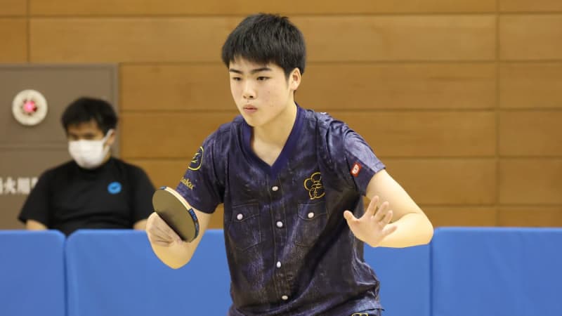 In-high team 16 strong, Sho Suzuki (Tooku Gakuen), goes on to Tohoku Fukushi University <Notable newcomer of the Tohoku Student Table Tennis Federation>