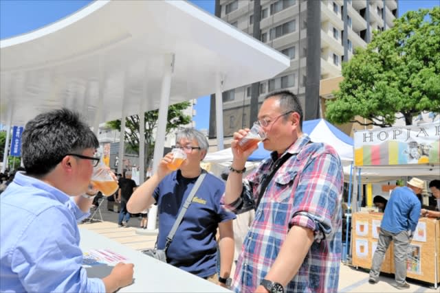 国内外のビール44銘柄が味わえる　4日まで福島市でフェス　おつまみグルメも販売