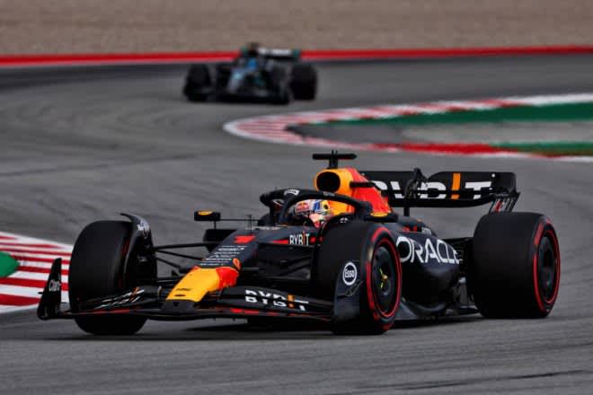 It rained early in the session.Red Bull 1-2, Tsunoda 9th [Time result] 2023 F1 Round 8 Spain GP...