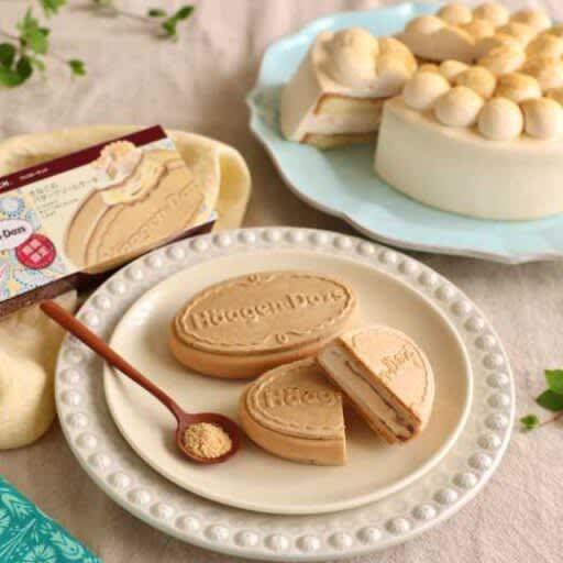 【ハーゲンダッツ】新作クリスピーサンド｢きなこのバタークリームケーキ｣が発売♡