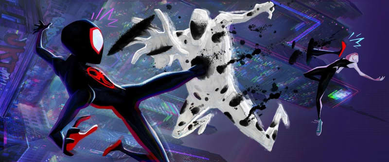 ``Spider-Man: Across the Spider-Verse'' received rave reviews in North America, 3.4 times better than the previous work