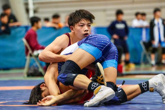 <Wrestling> [Photo Collection] 2023 Kanto High School Tournament / Men's Freestyle Final