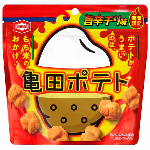 噛み砕くほどに広がる“旨くて辛い”味わい！ 暑くなる季節にぴったり 『亀田ポテト 旨辛チリ味』…