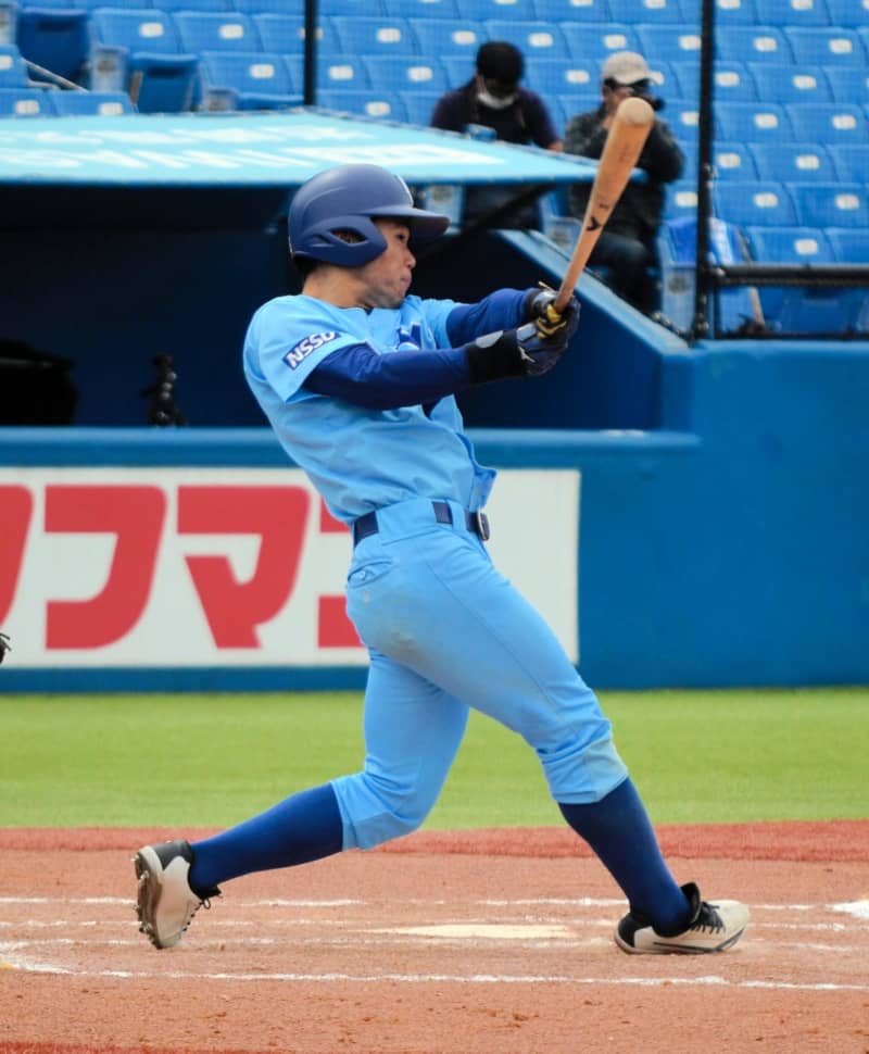 日体大・中妻が2打席連発　「野球をやっていて初めて」快勝で初戦突破