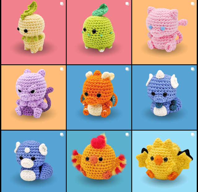 『ポケモン』第一世代の151匹を編みぐるみで再現！ 完全オリジナルデザインかつ独学で2年を費や…