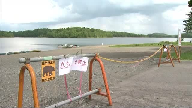 朱鞠内湖でまた”クマ”目撃…先月は釣り人が襲われ死亡…キャンプ場から1キロの林道で発見 キ…