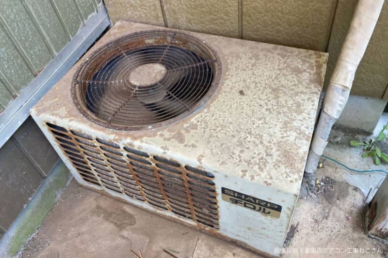 A 50-year-old air conditioner was surprised when it was put into operation at the point of failure... Many praises followed, saying, "This is made in Japan."
