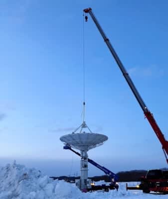 Construction of two low-orbit satellite ground stations in Taiki-cho, Hokkaido in collaboration with Rikei and Infostellar