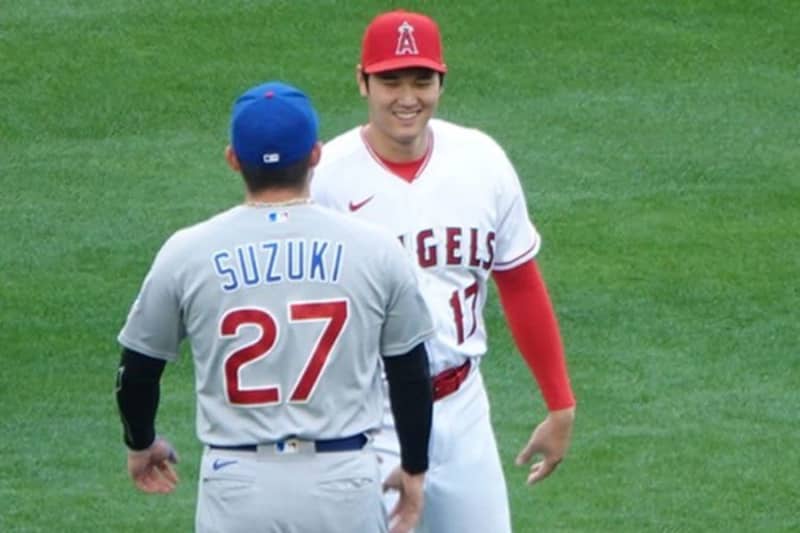 【MLB】大谷翔平、笑顔の“脚ピョン”が「可愛いすぎる」　思わず見せた仕草に「気持ちが出てる」