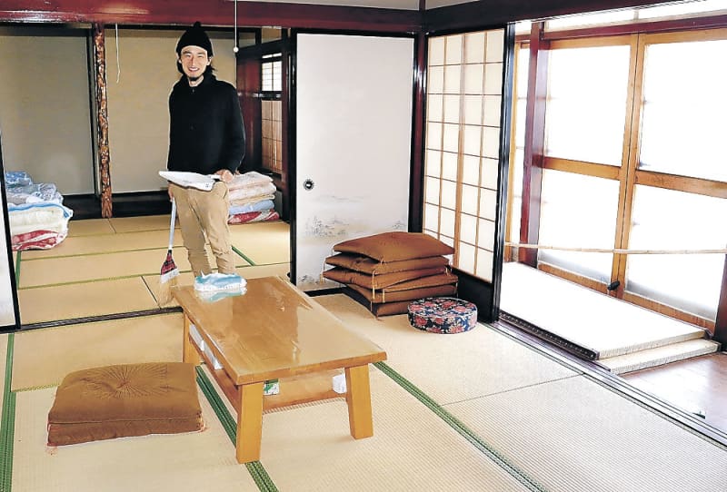 Free lodging for volunteers Nanao and Mori opened in Suzu