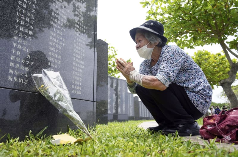 沖縄、23日は「慰霊の日」 前夜祭、戦没者20万人悼む ｜ 共同通信