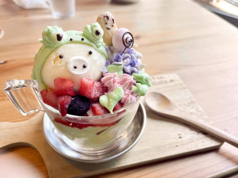 [Osaka/Nakatsu] Pigs are too cute ♪ Monthly photogenic parfait