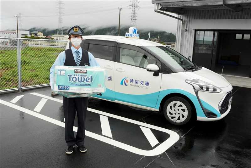 買い物お任せ、車両でお届け　熊本・八代市のタクシー会社「神園交通」がスマホ活用し事業化