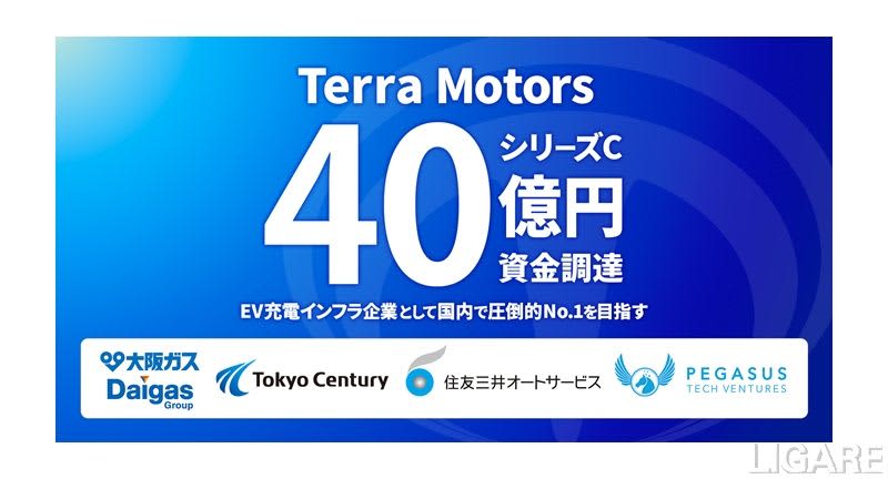 Total amount of 40 billion yen Terra Motors, Osaka Gas, etc. raise Series C funding