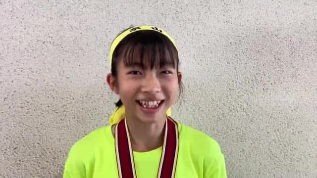 [Decision to participate in all competitions] Athletics Manyu Ishihara and Wakana Minami (Okayama, Kyoyama Junior High School XNUMXnd year) [Kirakira Athlete Okayama]