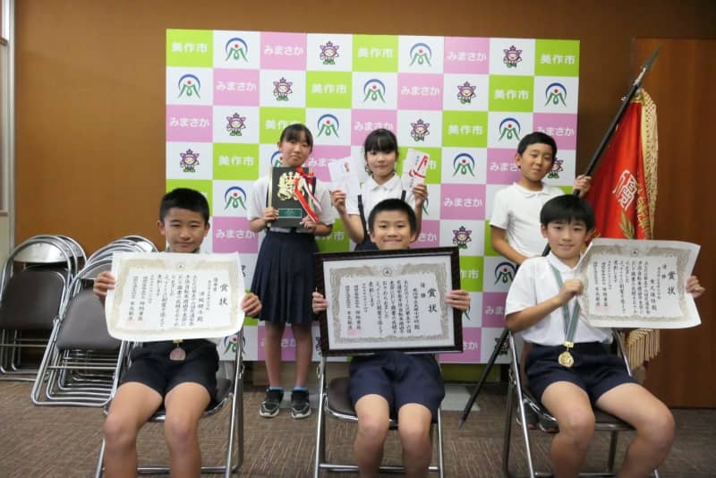 Ohara Elementary School 6th grade team wins by safe bicycle driving Next is nationwide / Okayama / Mimasaka City