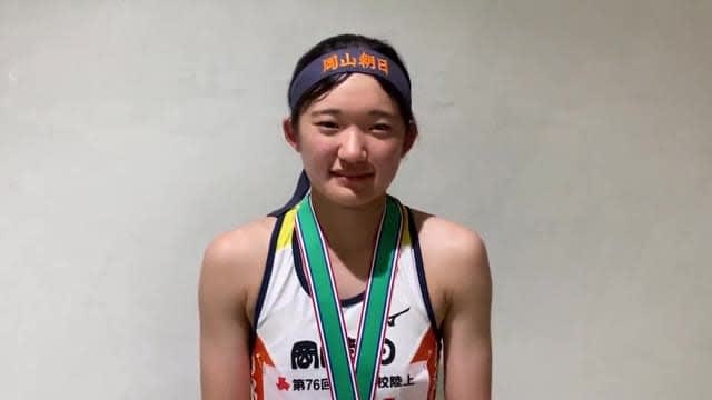 First in-high individual event “Towards a place where you can shine more” Athletics Mako Tajiri (Okayama Asahi) [Kirakira Athlete]