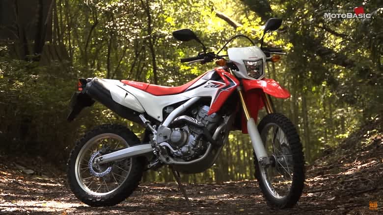 Impression of fun CRF250L from pavement to dirt [Bulk assessment of moto glasses bike purchase]